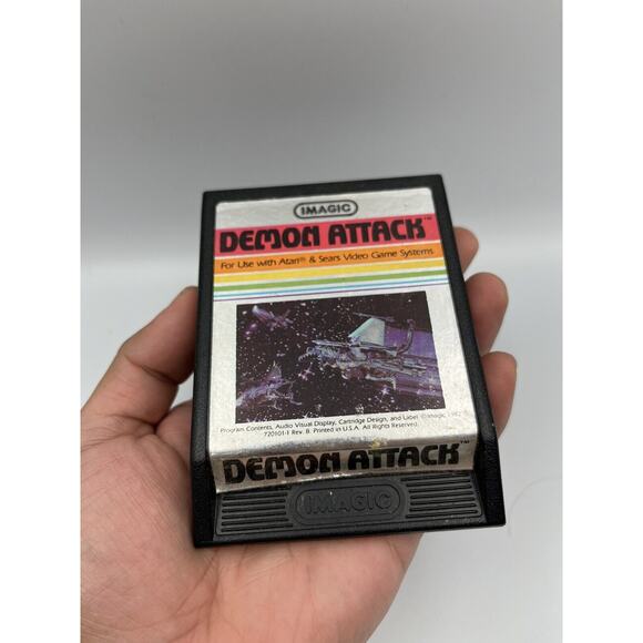 Imagic Demon Attack for Atari 2600 - Tested - Picture 2 of 5